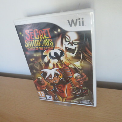 the Secret Saturdays - Beasts of the 5th Sun (Nintendo Wii, NEW and Sealed pal