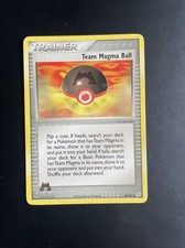 Team Magma Ball - 80/95 - Ungewöhnlich EX Team Magma vs Team Aqua LP/NM