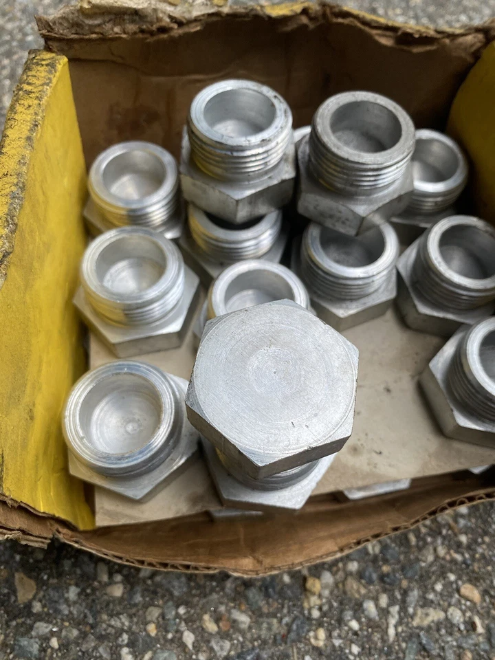 Parker Hex Head Pipe Plug 16 P5ON-S (16 SAE-ORB Male) [Lot of 26] NOS Fitting - Image 4 of 4