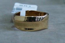 RING DAMENRING S. OLIVER NEUWERTIG EDELSTAHL IP GOLD / GOLDFARBEN GR. 54/17