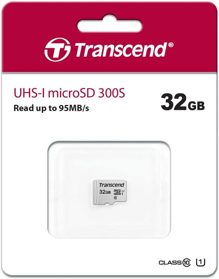 32GB MEMORY CARD TRANSCEND HIGH SPEED MICROSD CLASS 10 MICROSDHC for PHONES - Image 2 of 2