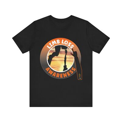 Amputee Limb Loss Shirt, Limb Loss Awareness 2024, Crew Neck T-Shirt