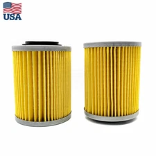 2 PCS Can-Am Oil Filter Filters Commander Maverick 800 1000 03-21 Quad USA
