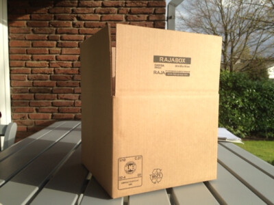 Versandkarton 25x25x19 Marke rajapack CAS10A einwellig, 390 Stk