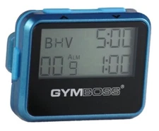 Interval Timer and Stopwatch - Teal/Blue Metallic Gloss