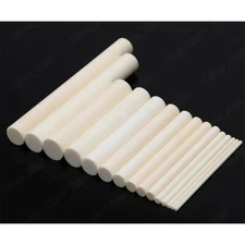 1PCS 99% Alumina Ceramic Rod Plunger Rod Insulation High-temperature Resistance