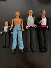 Lot Of 4 Vintage 1968 - 1983 Ken Doll By Mattel, Inc Malaysia  Blue eye
