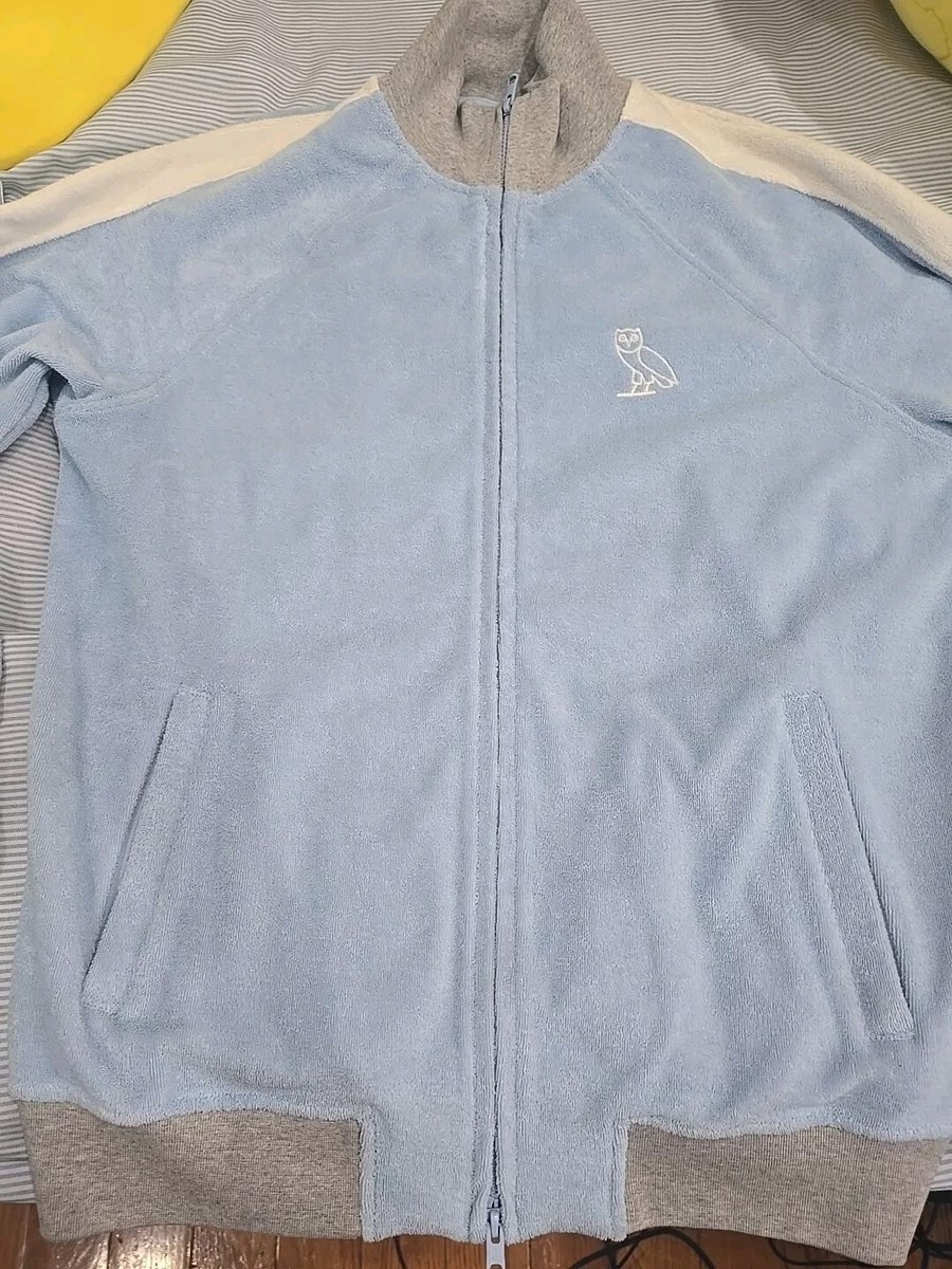 Octobers Very Own Drake OVO Baby Blue Track Jacket Men's Octobers Very Own Drake OVO Baby Blue Track Jacket Men's