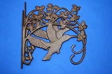 1-HUMMING BIRD, large plant hanger,country decor,nature themed,Mothers Day B-81