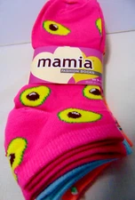 Mamia  Fashion Socks   Size  9-11   paper strap fell off   New