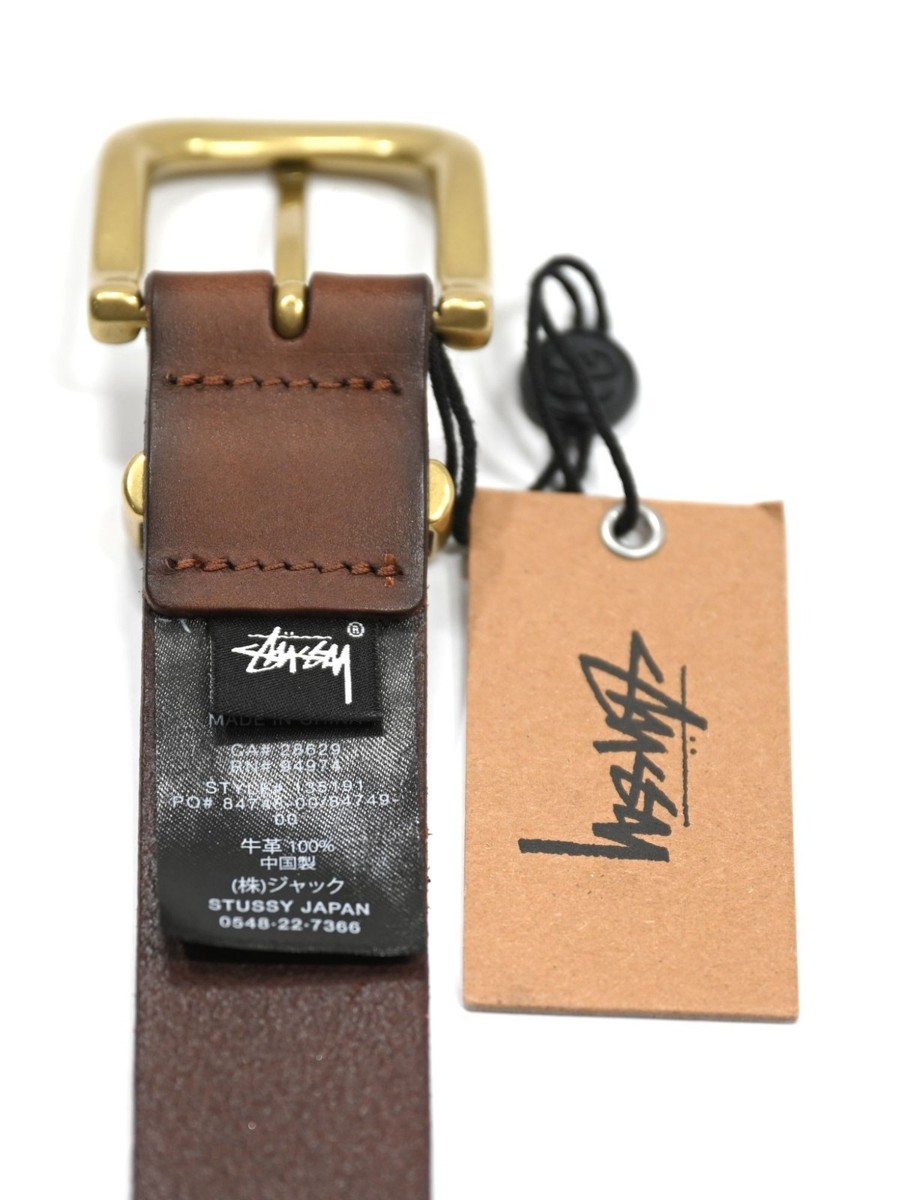 小物 Stussy l S Tip Belt S/M DESERT Stussy Metal S Tip Belt in Desert | eBay