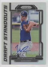 2021 Panini Prizm Draft Picks Standouts Silver Jacob Steinmetz #DS-JS Auto 04qn