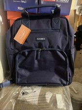 New JUJUBE Nature Baby Backpack Diaper Baby Bag Blue Lightweight W/ Changing Pad