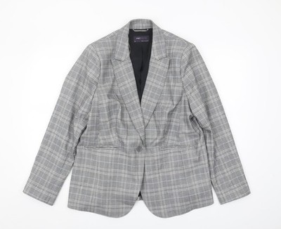 Graue Anzugjacke Damen UK-Größe 16 Marks and Spencer Regular