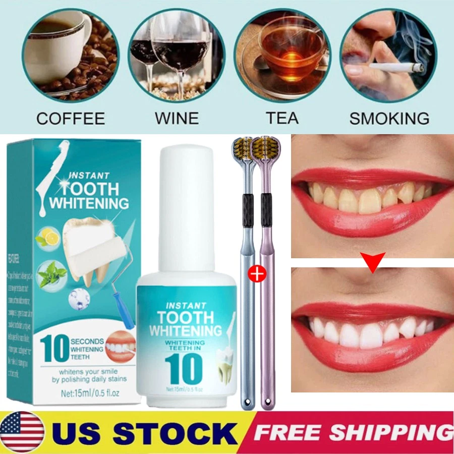 Tooth Paint, Teeth Whitening Gel, Instant Whitening Paint For