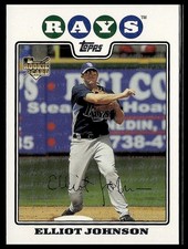 Elliot Johnson *ROOKIE CARD* (RC) 2008 Topps #501. rookie card picture