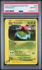 2002 POKEMON EXPEDITION #68 VENUSAUR PSA 10