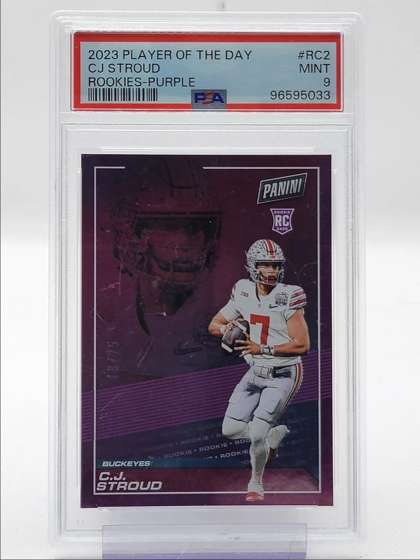 CJ Stroud Panini Player of the Day Rookies #RC2 Purple