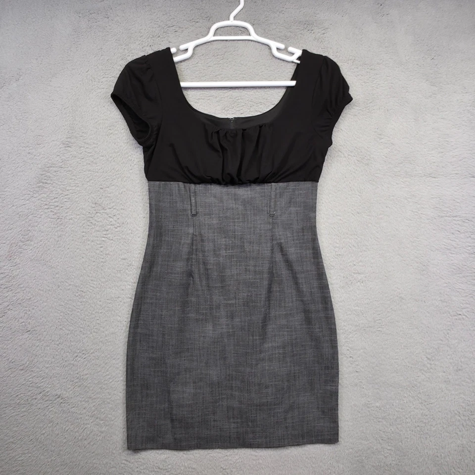 Vintage Y2K Amywear Dress Juniors 9 or W 4 Black Academia Babydoll Coquette - Image 3 of 4