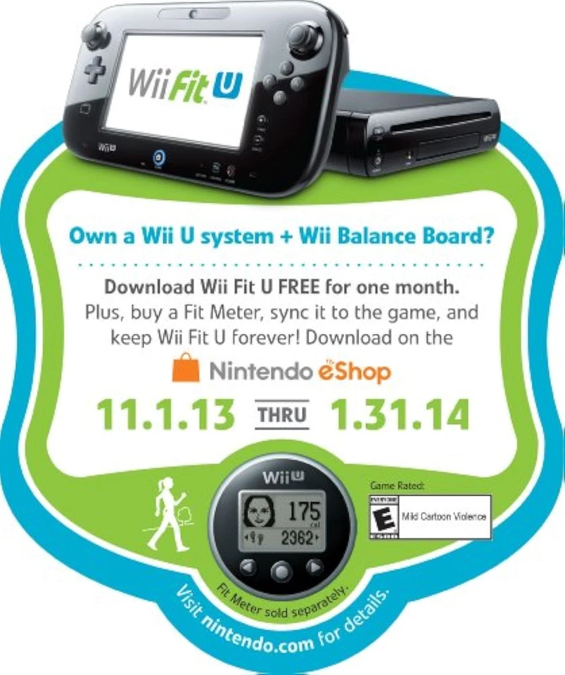 Wii U Fit Meter For Wii U Pedometer Mint 3E - Image 2 of 4