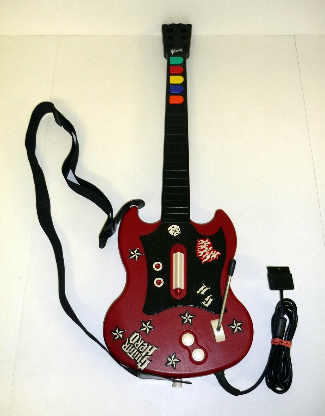 Red Octane Gibson SG Controller Guitar Model #PSLGH For Guitar Hero on PS2  | eBay