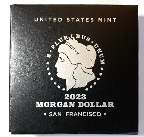 2023 S Proof Morgan Silver Dollar with U.S. Mint OGP & COA