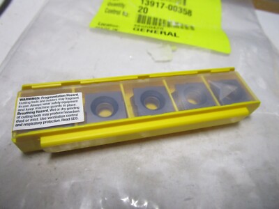 Turning Insert C8FIX150608LRP KCU25 Solid Carbide AlTiN Coated Left Hand QTY 5