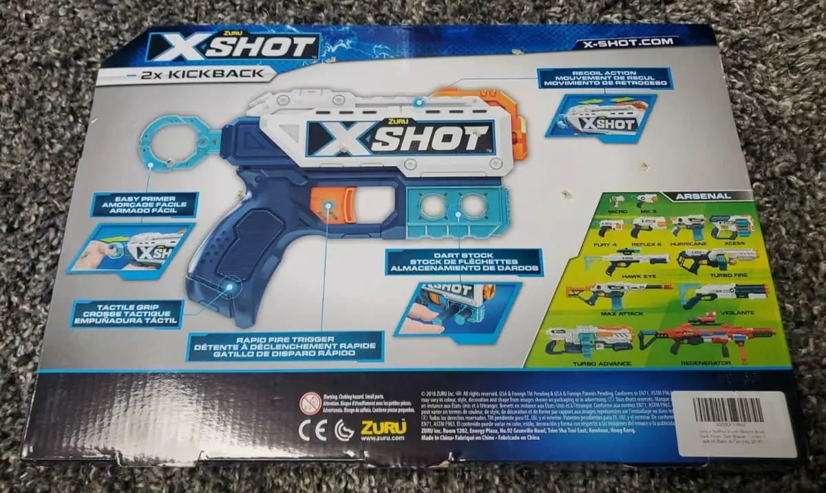 X-Shot Excel Hawk Eye Foam Dart Blaster (16 Darts) by ZURU