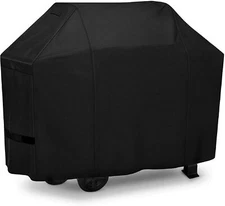 iCOVER 600D canvas BBQ Smoker Grill Cover w/ Mesh Air Vent,50/55/65/70/75/82in