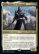 x1 Felisa, Fang of Silverquill - Deck Exclusive M MTG Commander Legends: Battle 