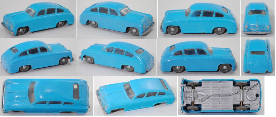 Siku Plastik V27 00001b Borgward Hansa 2400 adriablau - Bild 1 von 1