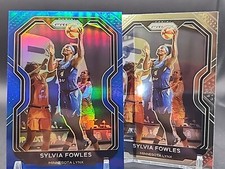 Sylvia Fowles - 2021 WNBA Prizm - Blue #/149 And Base - Minnesota Lynx