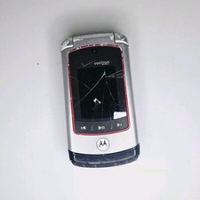 Motorola Adventure V750 - Silver and Black  Verizon  Rare Cellular Flip Phone
