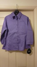 New Toggi Ladies Riding Shirt UK 12 Cotton with Elastane Purple