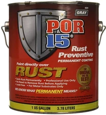POR-15 45201 (GRAY RUST PREVENTIVE PERMANENT COATING GALLON)