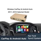 Car Wireless Carplay Android Auto Taurus Decoder box for 11-16 Ford Sync2 System