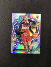 2023-24 Topps Chrome Cosmic #157 Bilal Coulibaly Washington Wizards Refractor RC