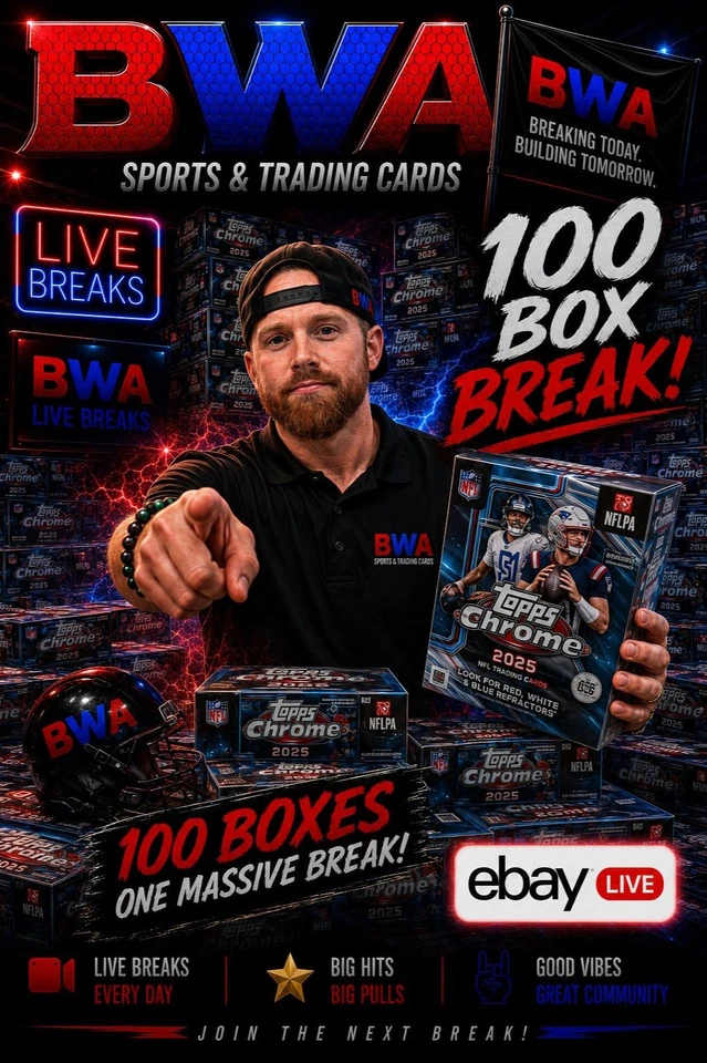 TOPPS CHROME 100 BLASTER BREAK !!
