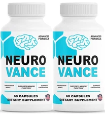 (2 Pack) Neurovance Capsules, Neuro Vance Brain Function and Memory Support