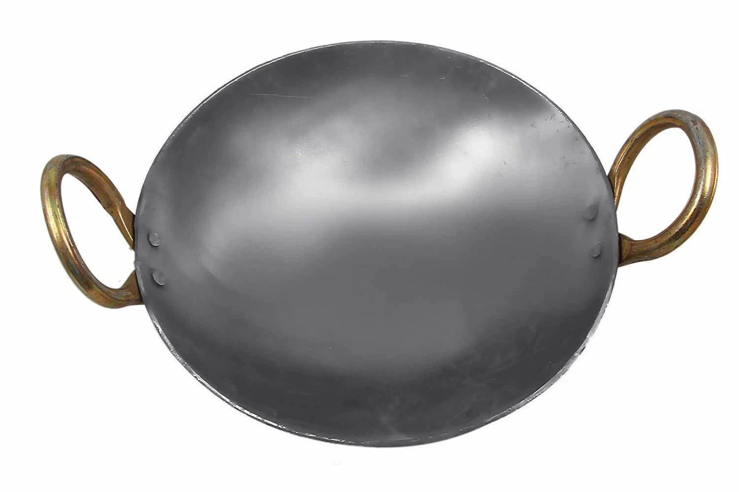 Iron Kadai Frying Pan for Cooking Pan Heavy Base Iron Multipurpose Use 12 Inch
Opens in a new window
