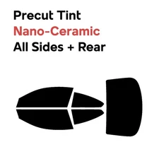 Precut Window Film Automotive Nano Ceramic Any % Tint for BMW M6 2007-2010 Coupe