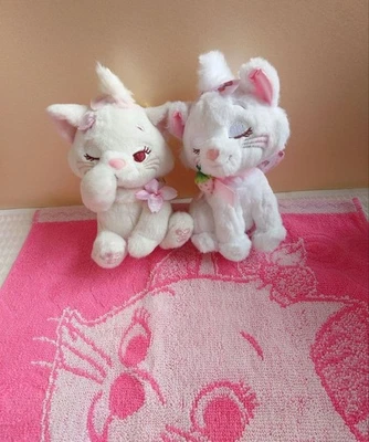 DISNEY STORE JAPAN Disney Store Aristocats Marie Schlüsselanhänger 2er Set und Waschlappen