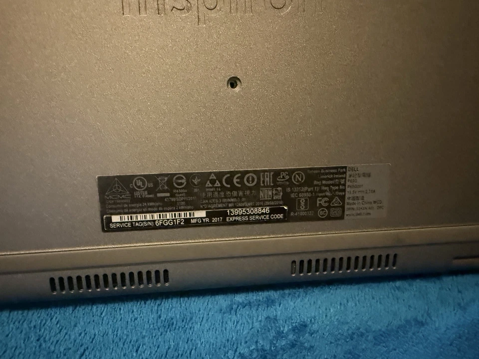 Dell laptop with a 7th Gen Intel Core i3 processor - Image 4 of 4