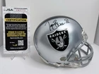 Tim Brown Oakland Raiders Autograph Mini Helmet JSA COA Authentic