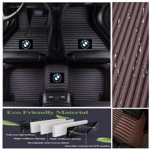 Fit for BMW All Models Car Floor Mats Cargo Liner Waterproof Custom Auto Carpets - Picture 25 of 38