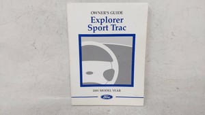 2001 Ford Explorer Sport Trac Owners Manual 52932 | eBay