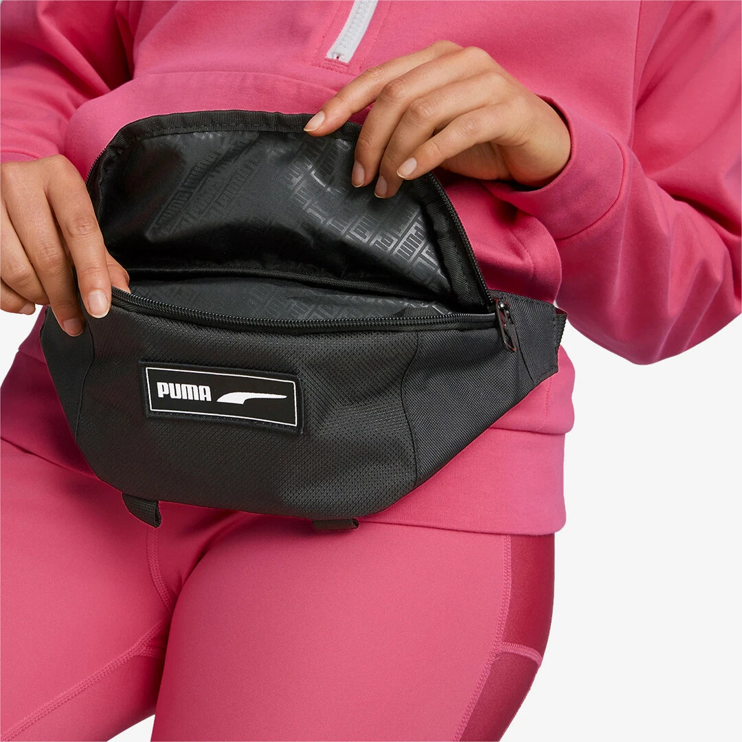 Puma Deck Waist Bag Banana Black 079187 01 eBay