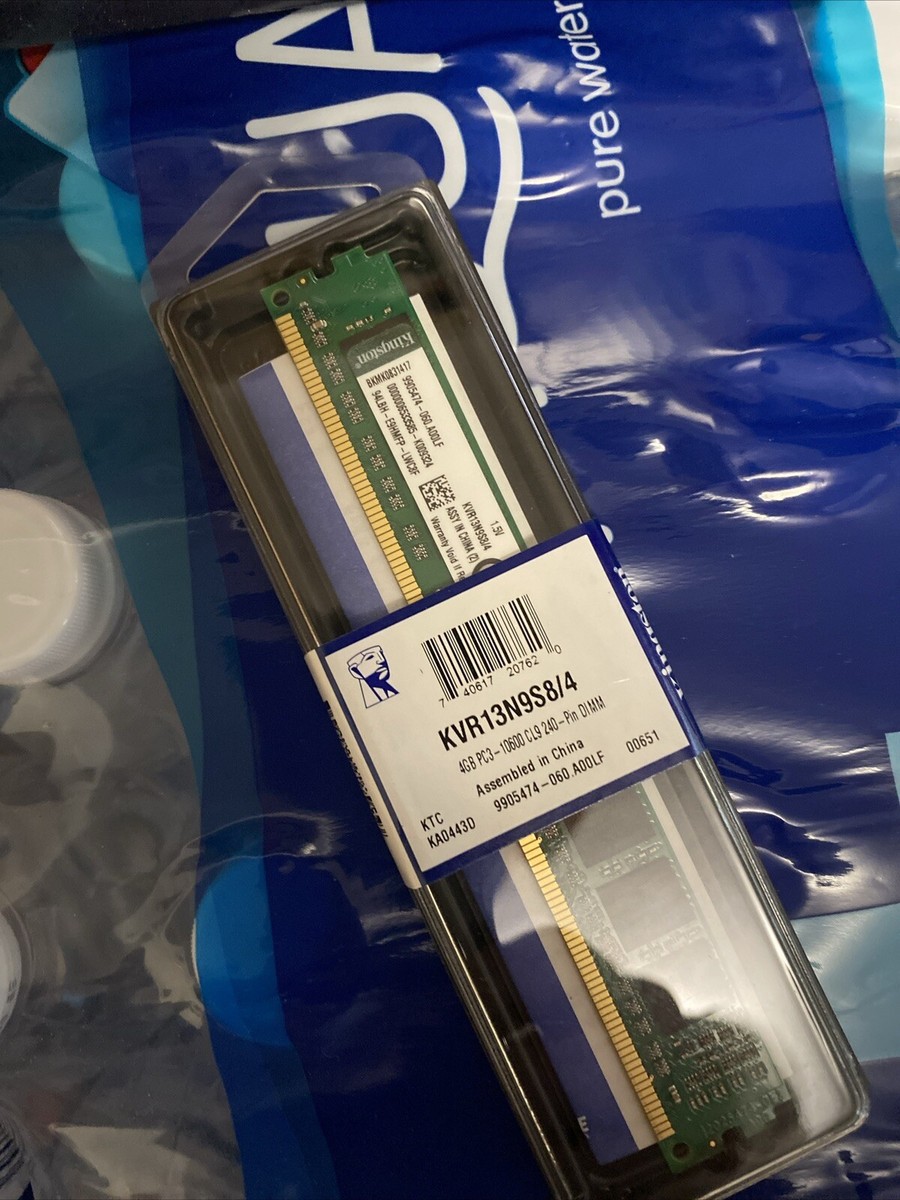 Kingston PC3-10600 (DDR3-1333) 4GB DIMM 1333 MHz PC3-10600 DDR3