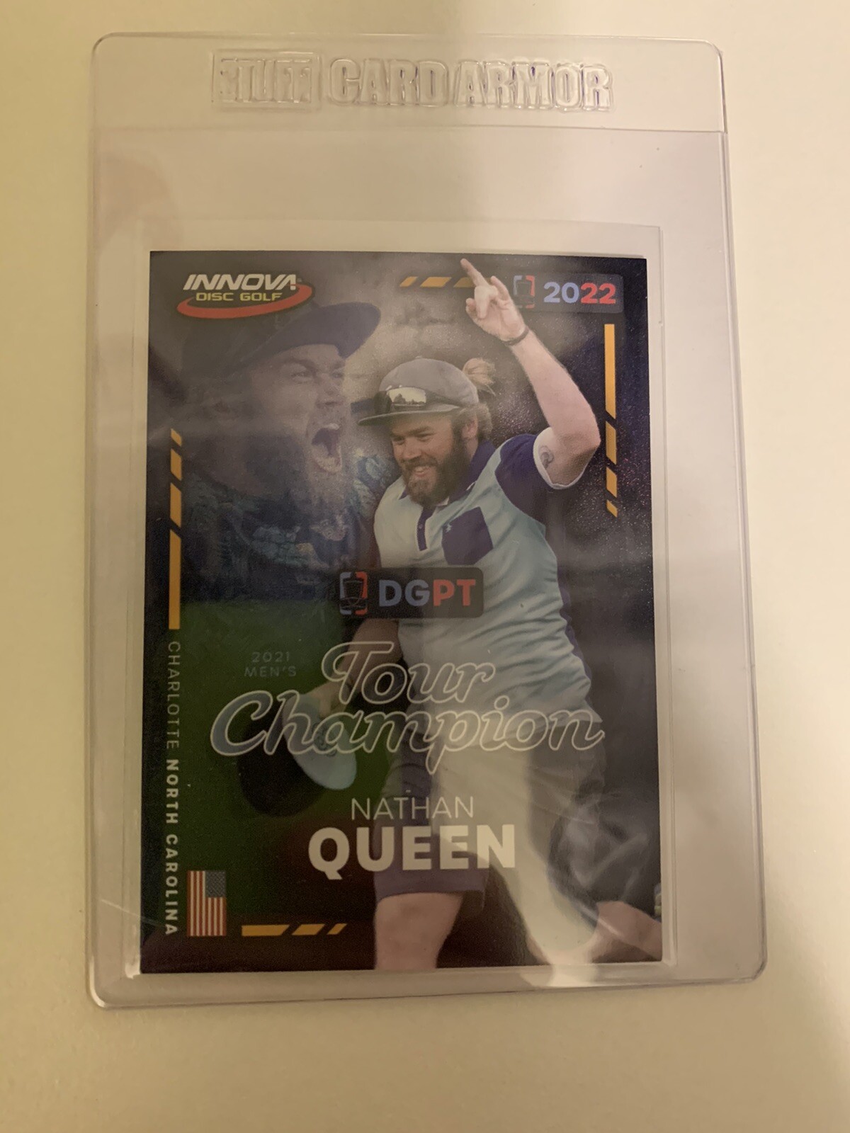 2022 DGPT Disc Golf Trading Cart Nathan Queen Tour Champion TC eBay