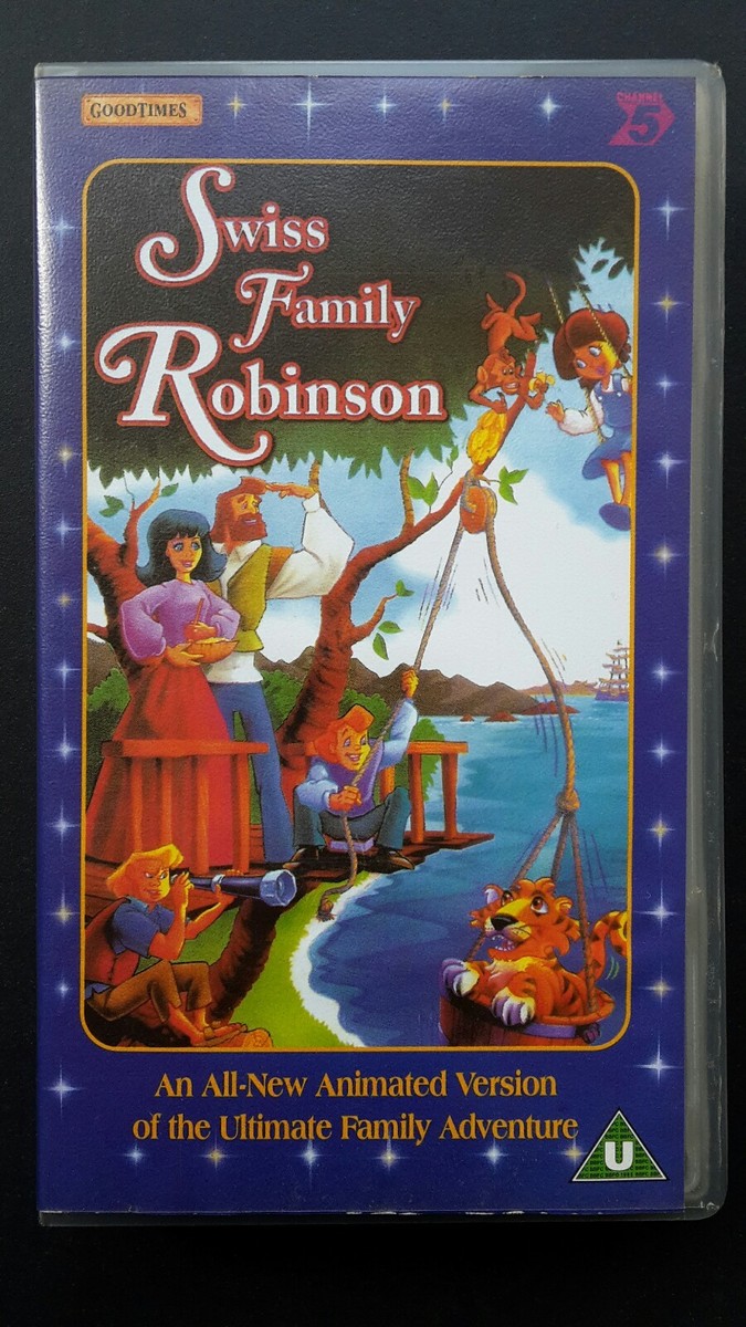 Swiss Family Robinson - Channel 5 - Goodtimes - Animated VHS Video